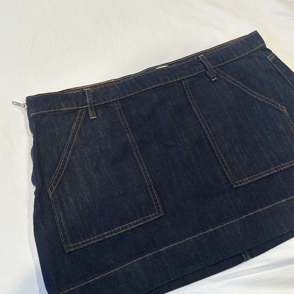 Princess Polly Dark Denim Mini Skirt - Picture 5 of 8